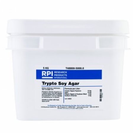 RPI Trypto Soy Agar, 5 KG T48800-5000.0